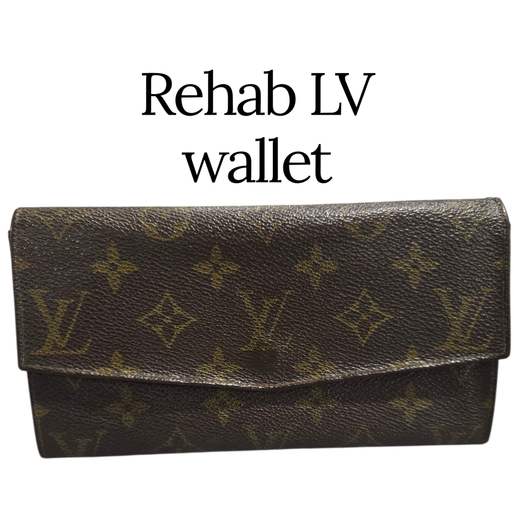 Louis Vuitton Brown Monogram Wallet - Rehab!